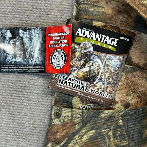 Wrangler Hero Jeans Men's 38x30 Relaxed Advantage Timber Camo Double Knee NEW - Picture 7 of 15